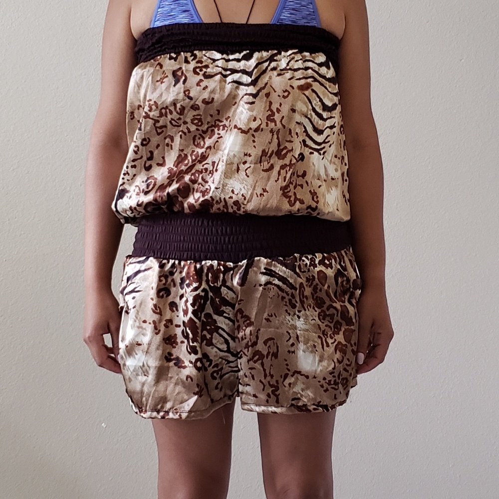 Uluwatu Cheetah print romper